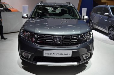 Frankfurt, Almanya, 14 Eylül 2017: Dacia Logan Mcv Stepway, Iaa 2017