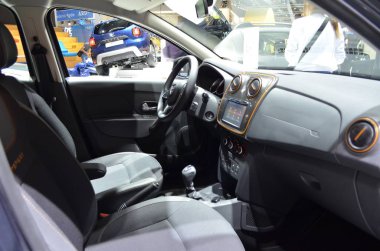 Frankfurt, Almanya, 14 Eylül 2017: Dacia Logan Mcv Stepway, Iaa 2017