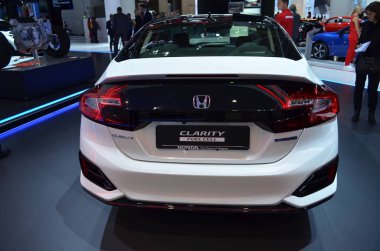 Frankfurt, Almanya, 12-2017: Iaa 2017 Honda Clarity