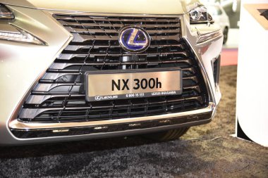 Sofya, Bulgaristan, 13-2017: Lexus Nx Sofya Motor Fuarında saat 300