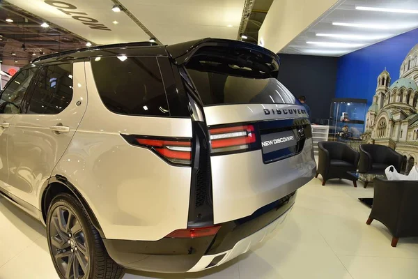 Sofia, Bulgaria, October 13-2017: Land Rover discovered at Sofia Motor show — 스톡 사진