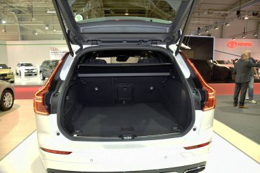 Sofya, Bulgaristan, 13-2017: Volvo Xc60 Sofya Motor Fuarında