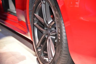 Frankfurt, Almanya, 12-2017: Maserati Granturismo Mc, Iaa 2017