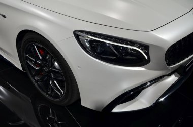 Frankfurt, Almanya, 13 Eylül 2017: Mercedes-Amg S 63 Cabrio, Iaa 2017
