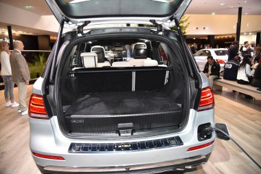 Frankfurt, Almanya, 13 Eylül 2017: Mercedes-Benz Gle 500 e Iaa 2017