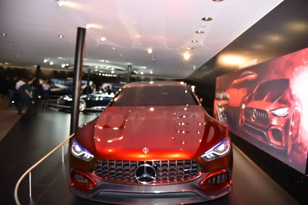 Франкфурт, Германия, 13-2017: Концепция Mercedes-AMG GT на выставке IAA 2017 — стоковое фото