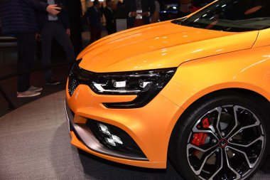 Frankfurt, Almanya, 13 Eylül 2017: Renault Megane Rs, Iaa 2017