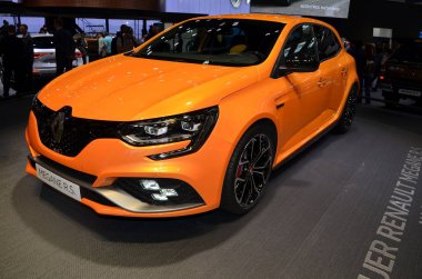 Frankfurt, Almanya, 13 Eylül 2017: Renault Megane Rs, Iaa 2017