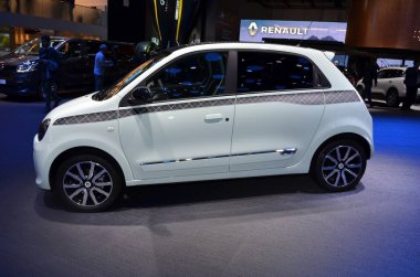 Frankfurt, Almanya, 13 Eylül 2017: Renault Twingo, Iaa 2017