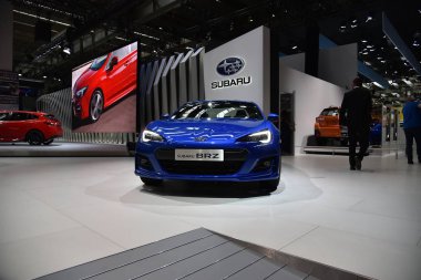 Frankfurt, Almanya, 13 Eylül 2017: Iaa 2017 Subaru Brz