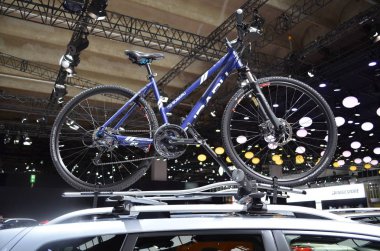 Frankfurt, Almanya, 13 Eylül 2017: Iaa 2017 Subaru Forester