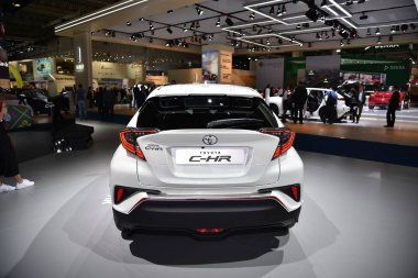 Frankfurt, Almanya, 14 Eylül 2017: Toyota C-Hr, Iaa 2017