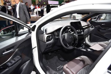 Frankfurt, Almanya, 14 Eylül 2017: Toyota C-Hr, Iaa 2017