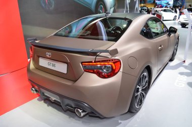 Frankfurt, Almanya, 14 Eylül 2017: Toyota Gt86, Iaa 2017