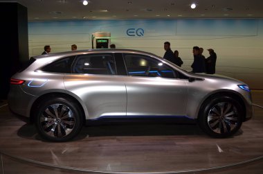 Frankfurt, Almanya, 13-2017: Mercedes-Benz Eq, Iaa 2017