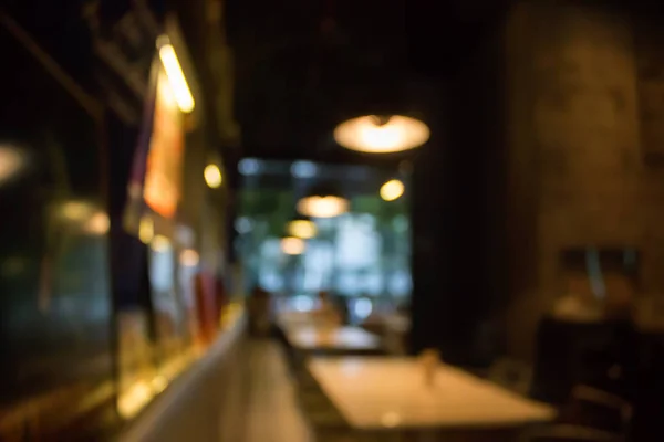 Blur kávézó vagy étterem kávézó absztrakt bokeh fény — Stock Fotó