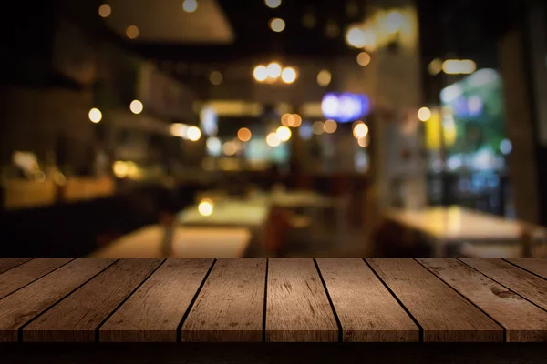 Verschwimmen Kaffeehaus oder Café-Restaurant mit abstraktem Bokeh-Licht — Stockfoto
