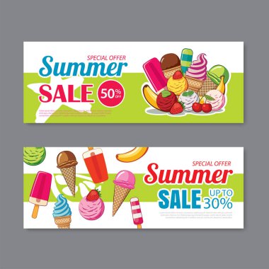 Yaz satış fişi arka plan şablonu. İndirim kupon. Afiş