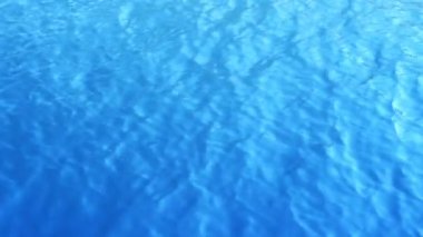 soyut mavi su dalgalanma göl nehir doku arka kapatmak.