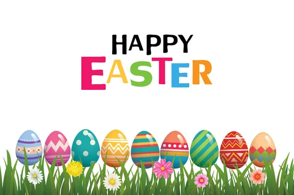 Happy easter egg background template.Can be used for greeting ca