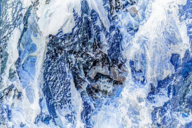 Taş ya da kaya ve buz dokusu ve arka plan.