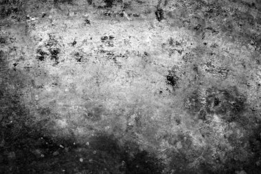 Soyut duvardaki eski kirli beton ya da çimento materyali 