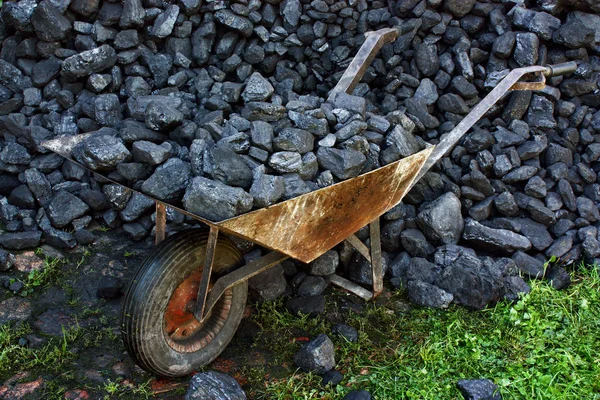 Minas de carvão mineral — Fotografia de Stock