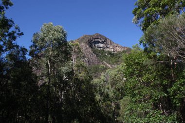 Mount Beerwah cam ev dağlarda