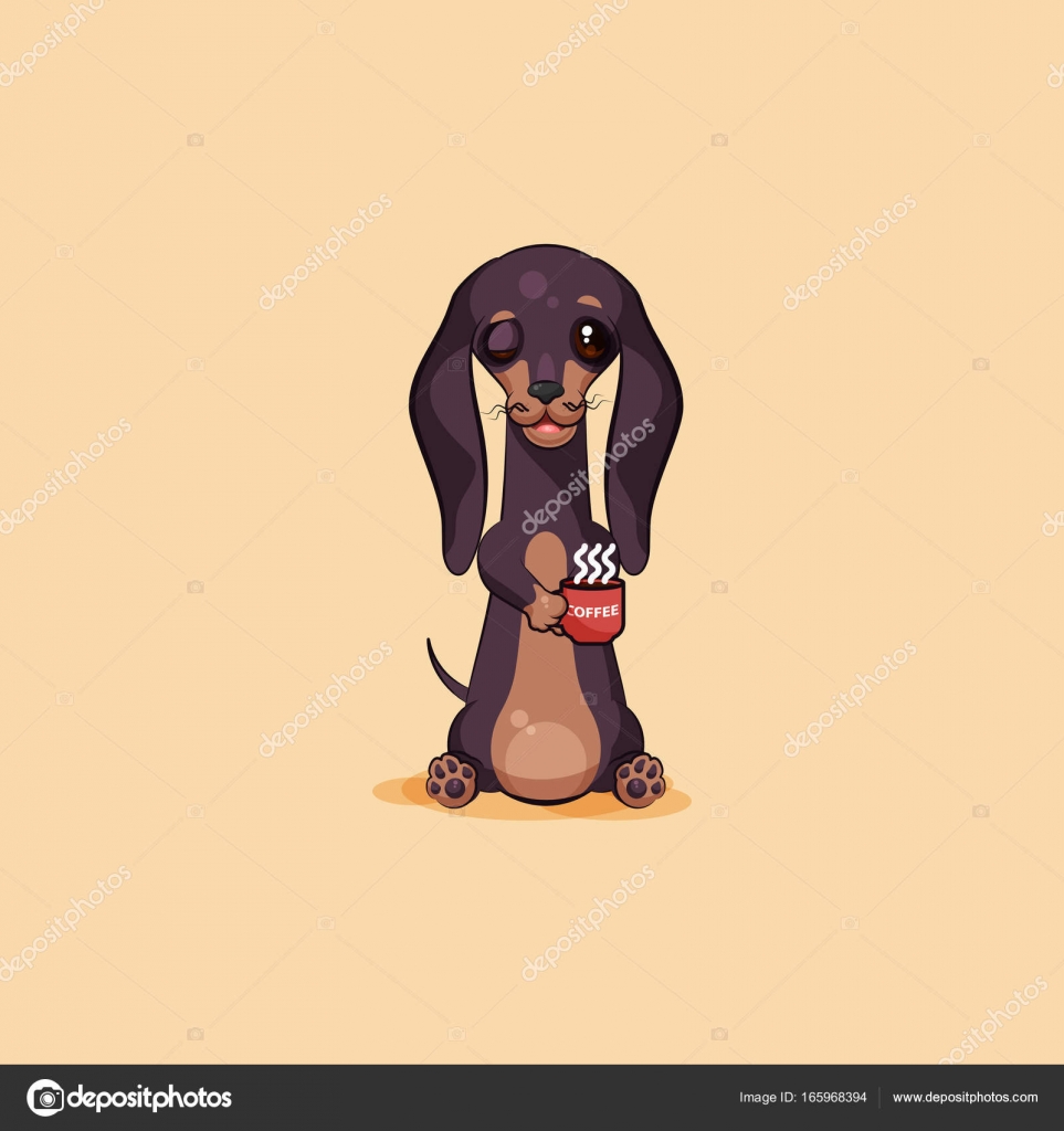 Coffee And Poodle Emoji