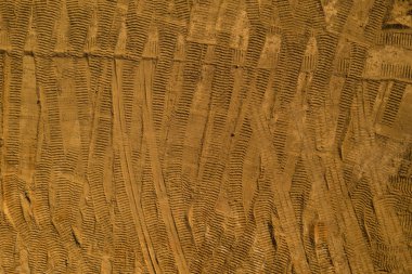 İnşaat alanının insansız hava aracı görünümü