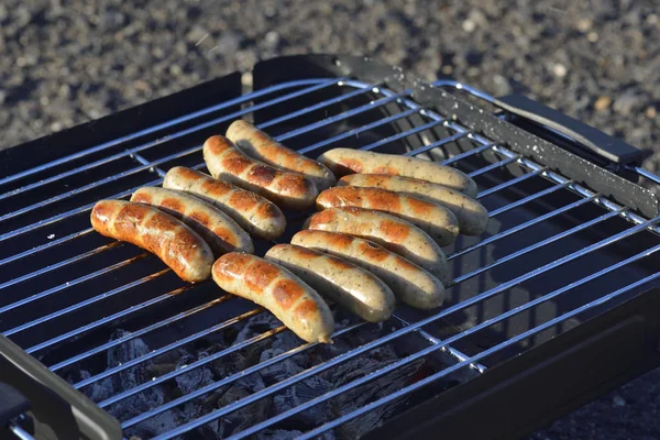 Bratwurst alemão fresco — Fotografia de Stock