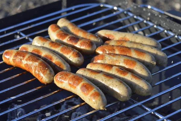 Bratwurst alemão fresco — Fotografia de Stock