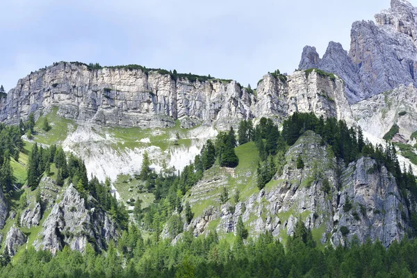 View Mountains Cortina Dampezzo — Stock Photo, Image