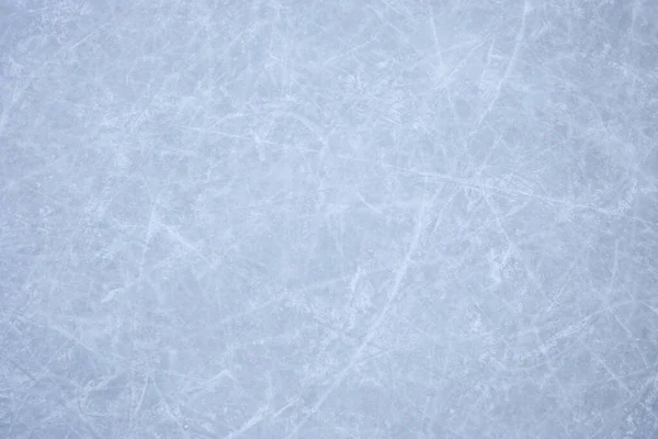 Texture Glace Sur Patinoire Avec Traces Patinage — Photo