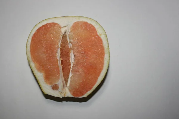 Mandarina Aislada Sobre Fondo Blanco —  Fotos de Stock