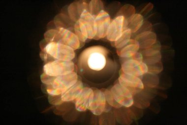 Işıklar soyut arkaplan