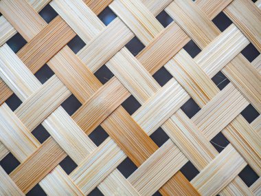 Ahşap örgü doku arka plan kapalı