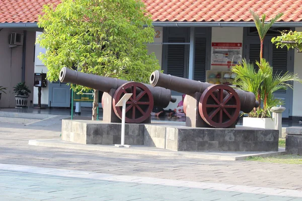 Ancient Antique Cannon Fort Museum — ストック写真