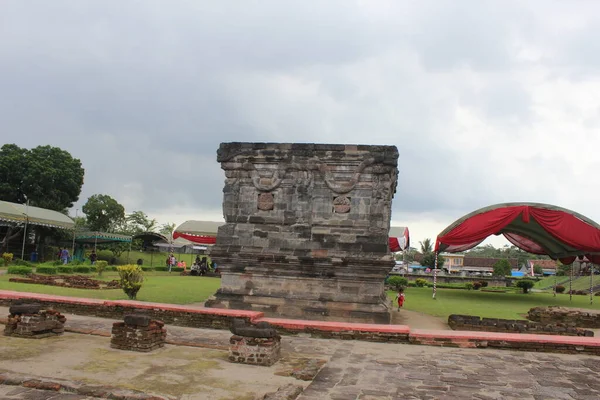 Penataran Temple Hindu Temple Mount Kelud Guard Blitar Ανατολική Ιάβα — Φωτογραφία Αρχείου