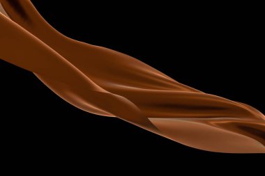 Akan kumaş, soyut renk arkaplanı, 3D görüntüleme.