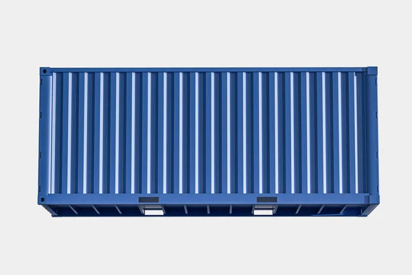 Container Und Gewicht Logistik Und Transport Rendering Digitale Computerzeichnung — Stockfoto