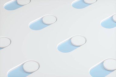 Kaydırma tuşu ve dokunma tuşu, bilim ve teknoloji, 3D görüntüleme. Bilgisayar dijital çizimi.