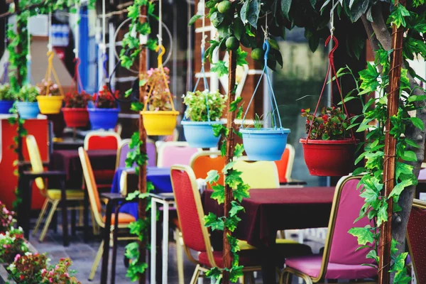 Outdoor street cafe. — Stock Photo, Image