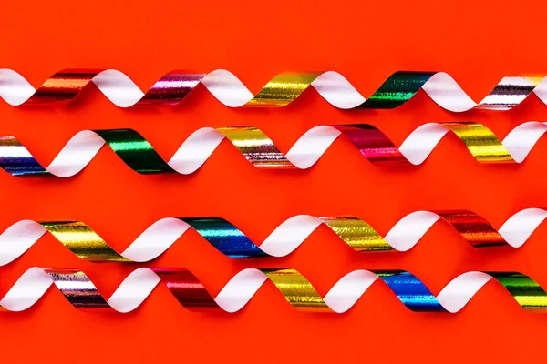 Festive confetti ribbon. — Stock Photo, Image