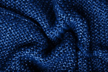 Klasik mavi renk dokusu.