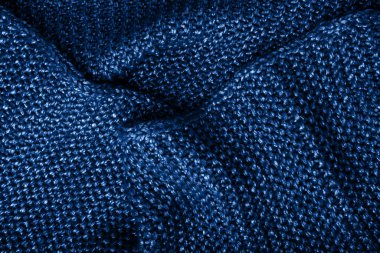 Klasik mavi renk dokusu.