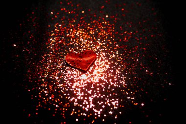 arka plan olarak Kalpler