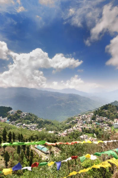 Vista desde el mirador Tashi en Gangtok, India —  Fotos de Stock