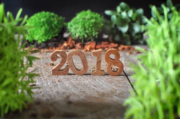 Happy New Year 2018 — Stock Photo, Image