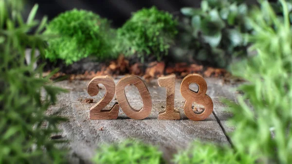 Happy New Year 2018 — Stock Photo, Image